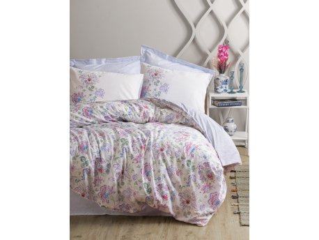 L`ESSENTIEL MAISON Ranforce posteljina (135x200) Adsila Blue
