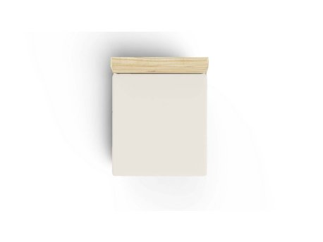 L`ESSENTIEL MAISON Ranforce dušečni čaršav (160x200) Cream