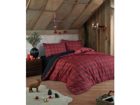 L`ESSENTIEL MAISON Posteljina (240x220) Iskoc Red
