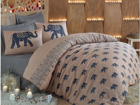 L`ESSENTIEL MAISON Posteljina (240x220) Fil Blue