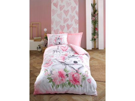 L`ESSENTIEL MAISON Ranforce posteljina (160x220) Koala Pink