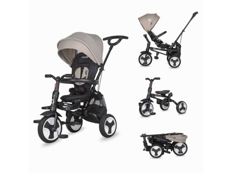 Coccolle Spectra Plus Multifunkcionalni tricikl - Sivi