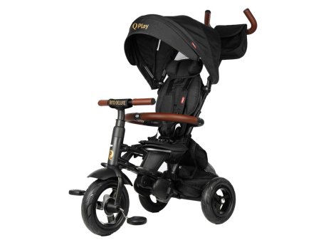Coccolle Qplay Rito Deluxe Sklopivi tricikl - Crni