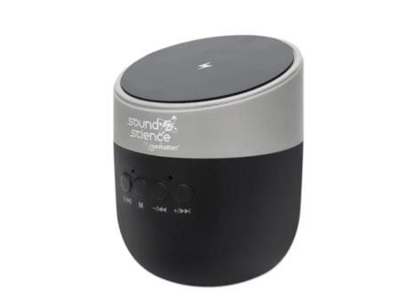 MANHATTAN Bluetooth zvučnik sa postoljem za punjenje 165051, black