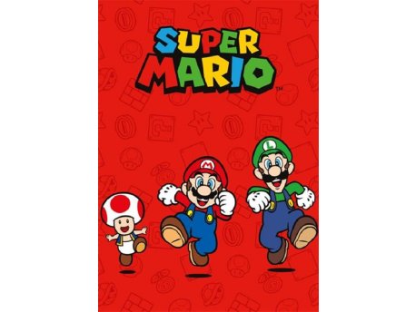 BALOO Ćebe 100x140 cm Super Mario Model 2