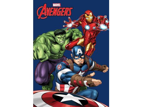 BALOO Ćebe 100x140 cm Marvel Avengers