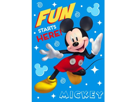 BALOO Ćebe 100x140 cm Mickey Mouse
