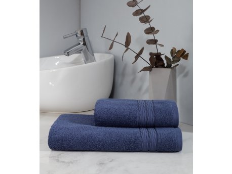 L`ESSENTIEL MAISON Set peškira Colorful Twist Navy Blue
