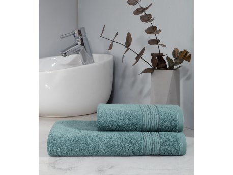 L`ESSENTIEL MAISON Set peškira Colorful Twist Turquoise