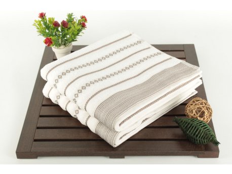 L`ESSENTIEL MAISON Set peškira Bombeli Ecru
