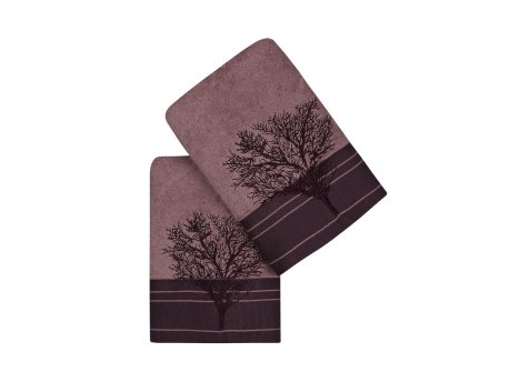 L`ESSENTIEL MAISON Set peškira Infinity Maroon