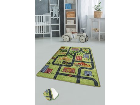 Conceptum Hypnose Tepih (200 x 290) Small Town Green