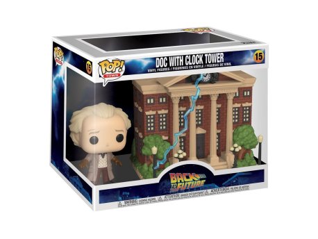 FUNKO POP! Town: Back To The Future - Doc w/Clock Tower