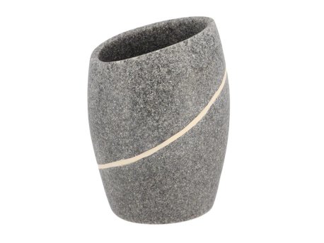 TENDANCE Čaša za četkice za zube Stone Effect (61153180)