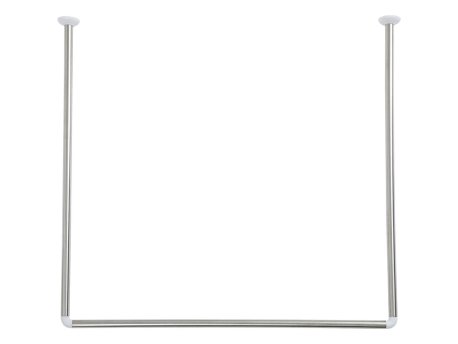 TENDANCE Trostrani držač kupatilske zavese 90x90x90 cm (211599)