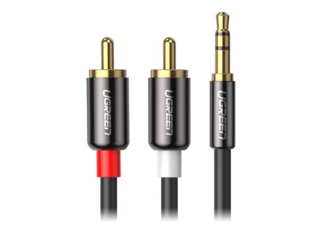 UGREEN AV102 3.5mm M. na 2RCA M audio kabl 1M