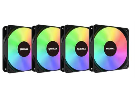 RAIDMAX X-AIR ARGB 4x 120mm NVX120FBDC4 Ventilatori za kućište