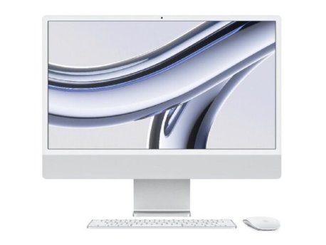 APPLE IMAC 24: SILVER/M3 8C CPU/8C GPU, 16GB, 512GB SSD (z195000dn)