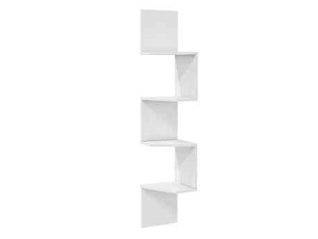 HANAH HOME Zidna polica Desaldo White