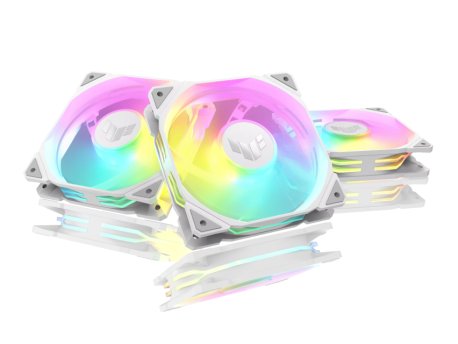 ASUS TUF GAMING TR120 ARGB REVERSE WHITE 3u1 ventilator