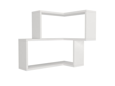 HANAH HOME Zidna polica Bulut White