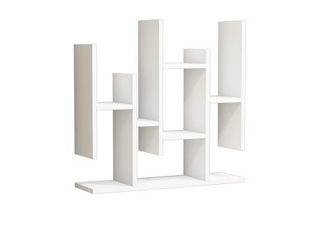 HANAH HOME Zidna polica Flower White
