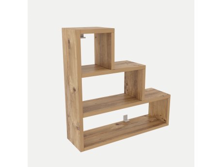 HANAH HOME Zidna polica Piramit Pine