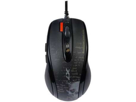 A4 TECH F5 V-Track Gaming USB crni miš