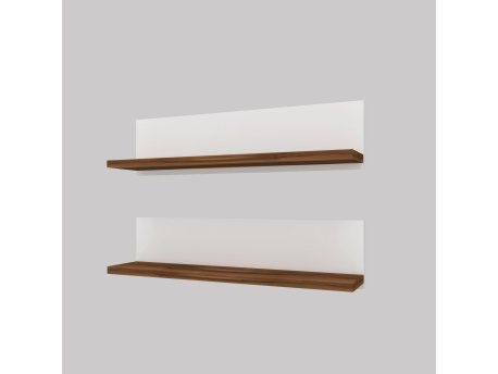 HANAH HOME Zidna polica Shelf White