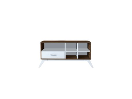 HANAH HOME TV polica Retro Kitaplıksız Walnut