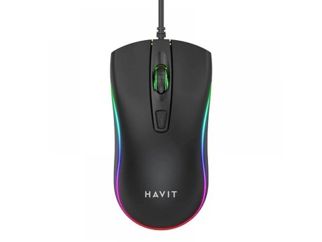 Havit USB optički miš MS72 B/O Crni