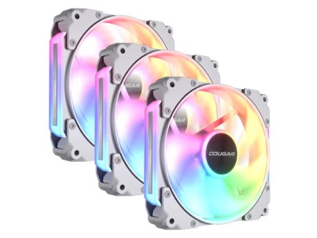 COUGAR Apolar 120 ARGB Elite modular White set 3u1 ventilator
