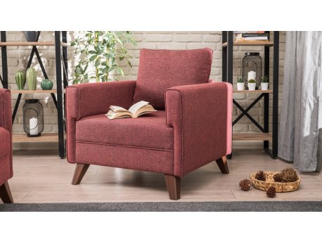 Atelier del Sofa Bella Armchair Claret Red