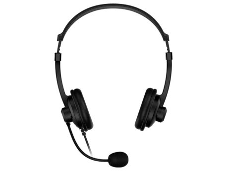GENIUS HS-230U USB-C crne slušalice sa mikrofonom