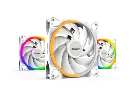 BE QUIET Light Wings 140mm PWM HS 3-Pack White BL103 ventilator