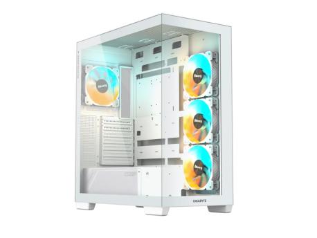 GIGABYTE C500 Panoramic Stealth Ice GB-C500PI ST Belo midi kućište