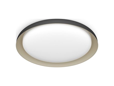 PHILIPS Pebblo UE SS 10W 27K plafonjera crna