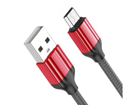 LDNIO LS432 kabl za punjač USB A na micro USB crni