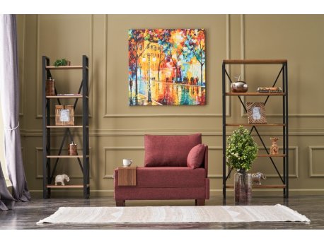 Atelier del Sofa Fotelja Fly Right Claret Red