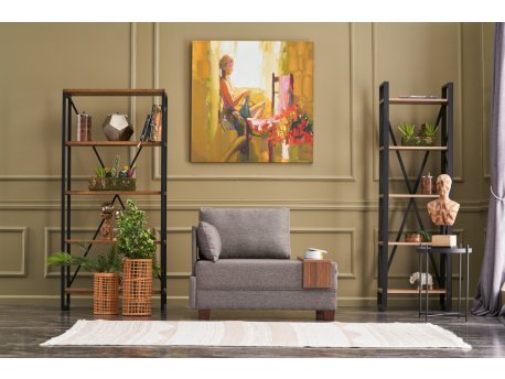 Atelier del Sofa Fotelja Fly Left Brown