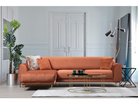Atelier del Sofa Ugaona garnitura Image Corner Left ( Chl 3R ) Cinnamon