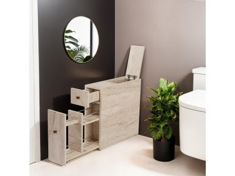 HANAH HOME Kupatilski ormarić Calencia Travertine