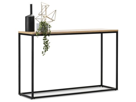 HANAH HOME Konzolni stočić Artur Black Oak