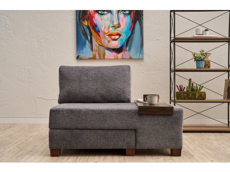 Atelier del Sofa Perenna Chenille Right Grey
