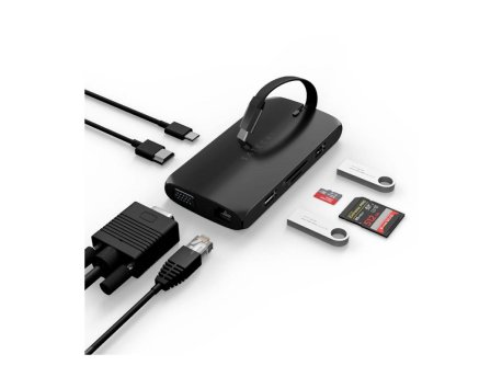 SATECHI USB-C On-the-go Multiport adapter, black (ST-UCMBAK)