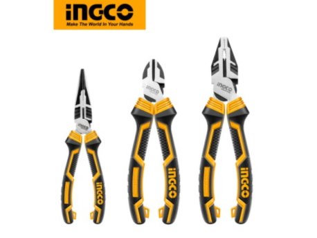 INGCO Set klešta ojačana 160-200mm HKHLPS2831