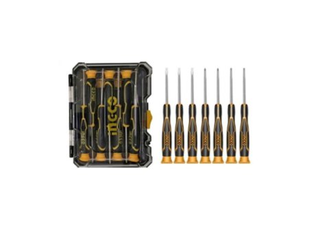 INGCO Set šrafcigera preciznih Industrial 7/1 HKSD0718