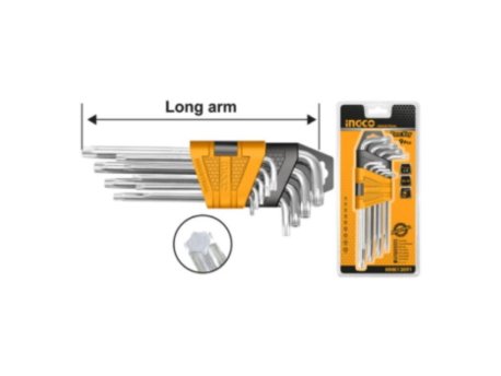 INGCO Torx imbus ključevi u setu T10-T50 HHK13091