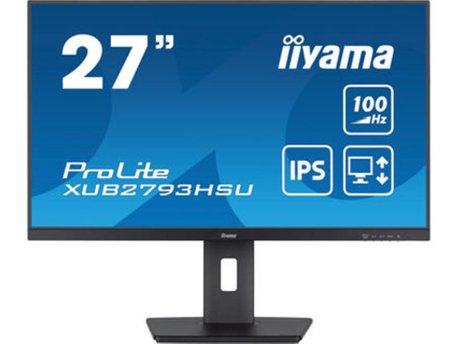 IIYAMA ProLite XUB2793HSU-B6 IPS FHD 100Hz USB
