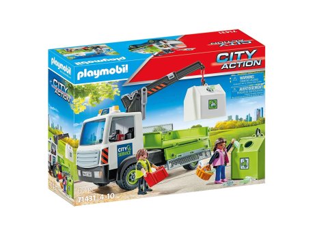 PLAYMOBIL City action Kamion za reciklažu stakla